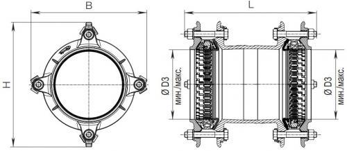 Муфта Synoflex 7974 фото 2